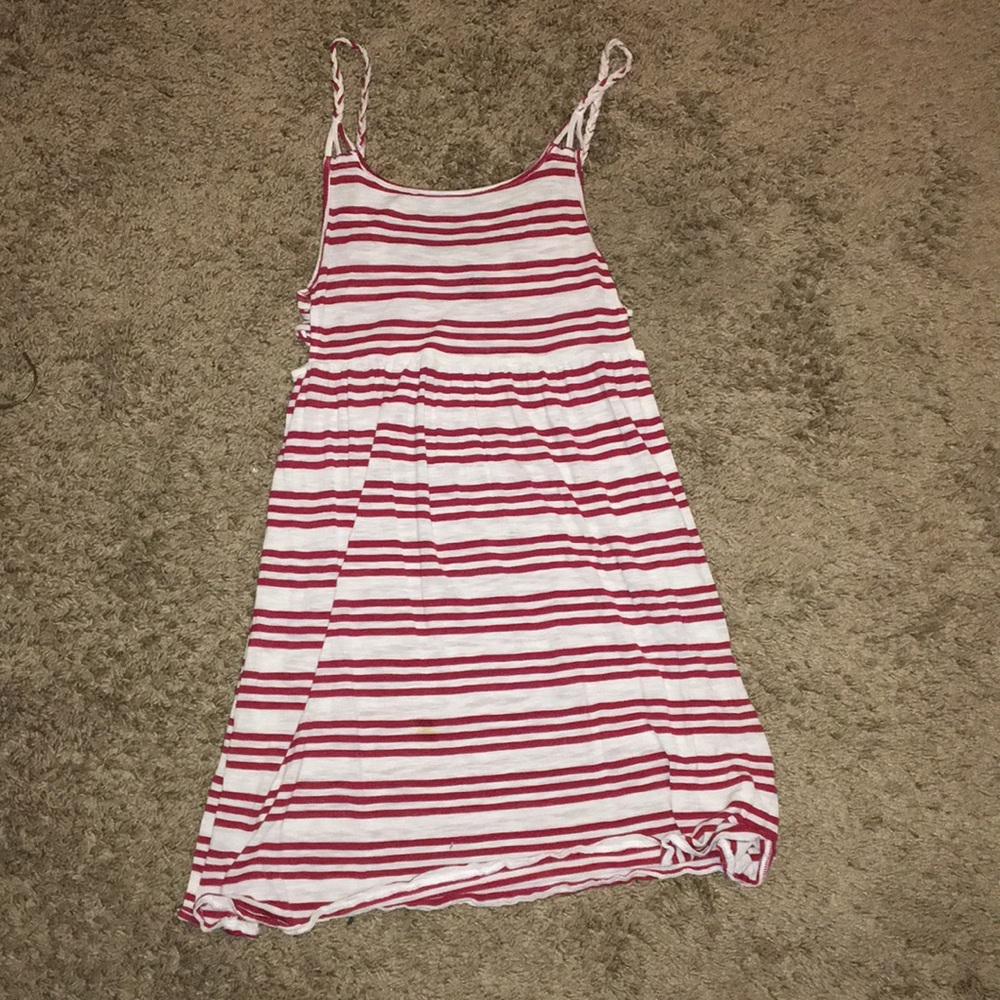 candy cane mini dress